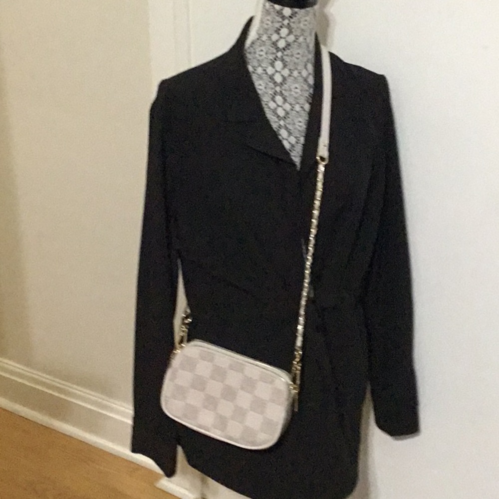 ⬇️Price Drop⬇️ Steve Madden Bleia-P Natural multi two tone crossbody bag NWOT.